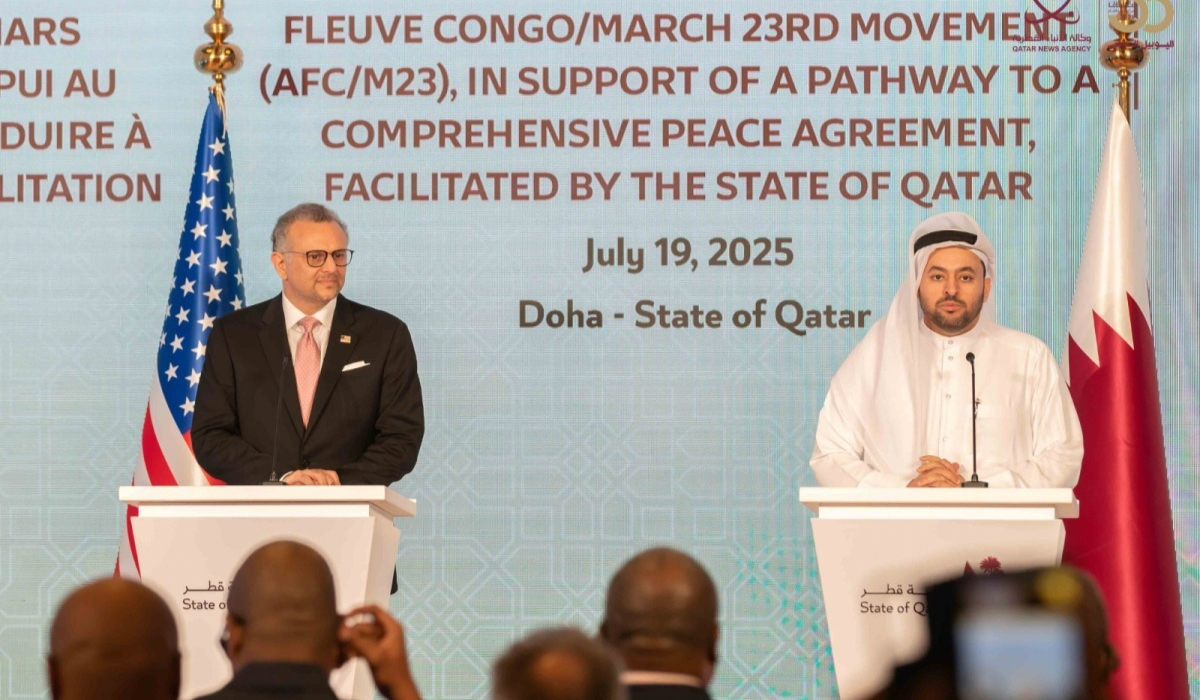 Qatar Hosts Democratic Republic of Congo and March Twenty Three Movement Peace Agreement Signing